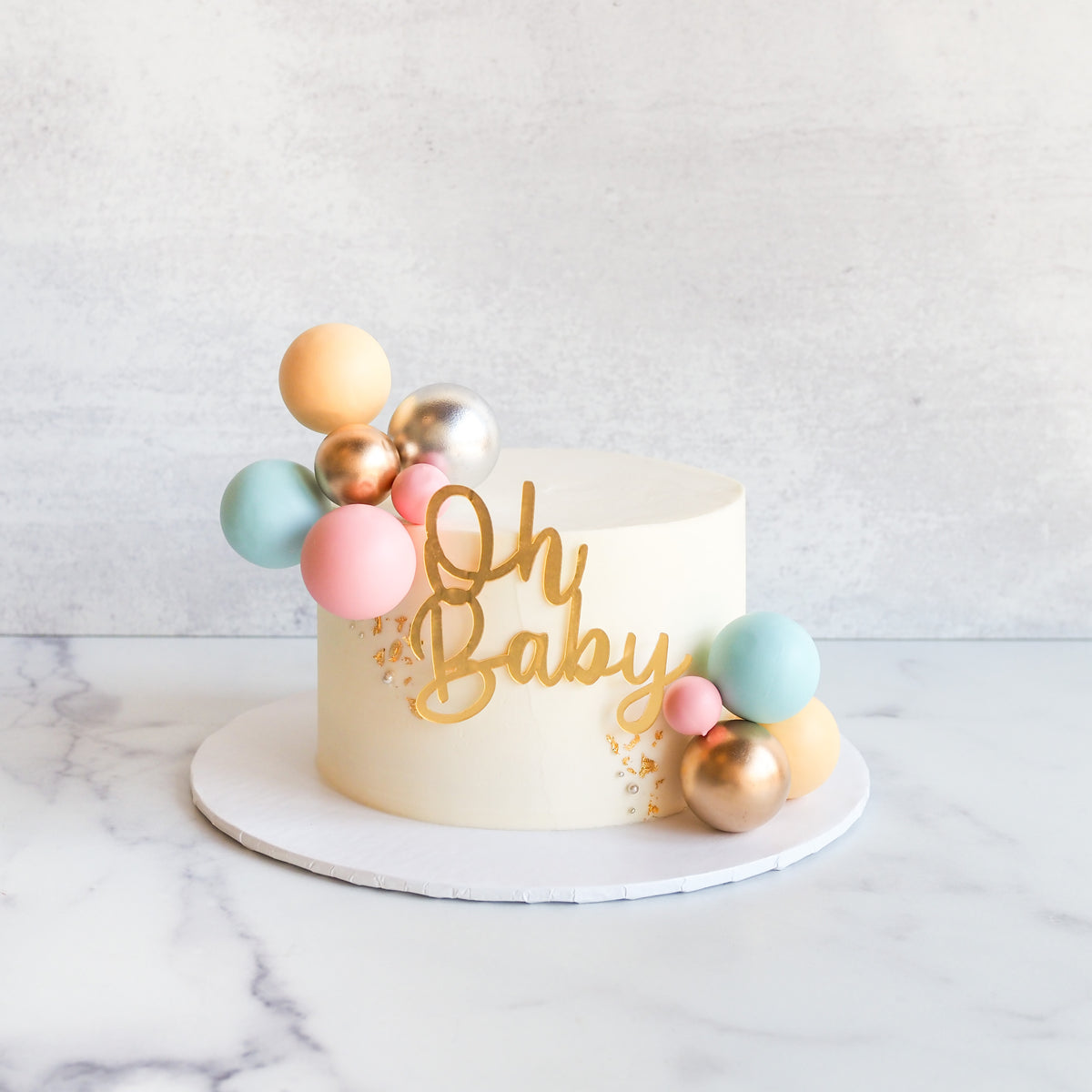 Shop 3 Pcs Bridal Shower Baby Decoration Supplies Fairy Cake