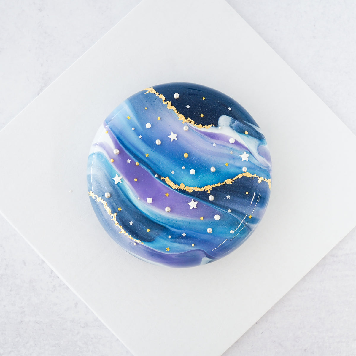 Starry Night Cake - Grinder – 10AM CAKE