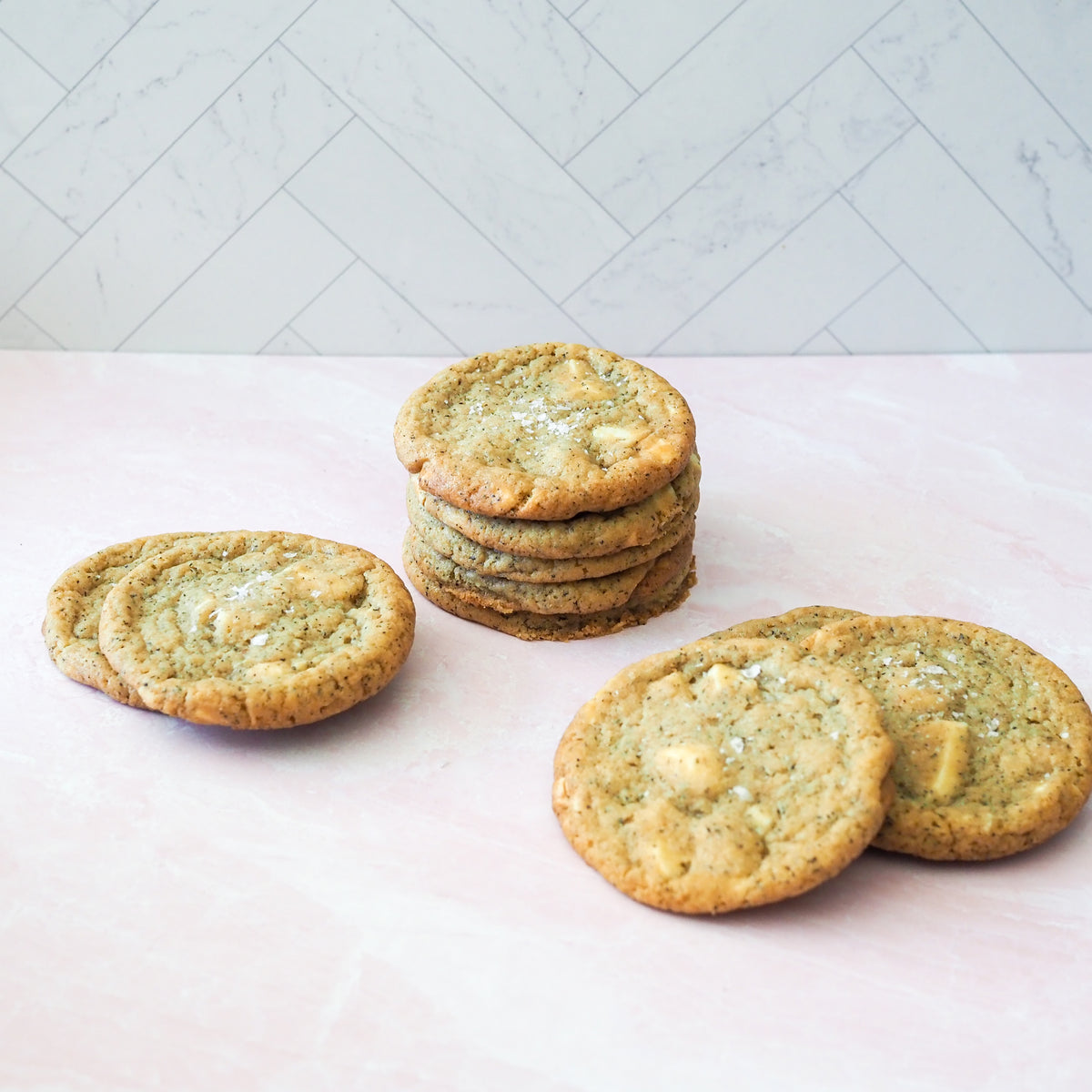 Citrus, Earl Grey, and Caramelized White Chocolate Sugar Cookies